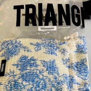 NWT Triangl Bandeau Bikini